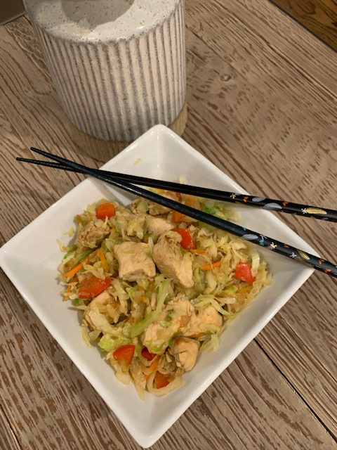 Chicken Cabbage Stir Fry