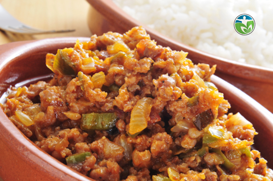 CUBAN PICADILLO OVER CAULIFLOWER RICE